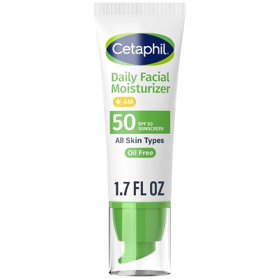Cetaphil Daily Face Moisturizer Sunscreen SPF 50  1.7 fl oz - Missing Box