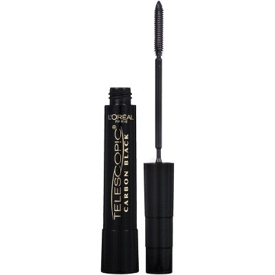 L'Oreal Paris Telescopic Original Lengthening Mascara 935 Carbon Black 0.27 fl oz - Imperfect Box