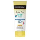 Neutrogena Sheer Zinc Kids Sunscreen Lotion SPF 50 3 fl oz - Imperfect Container