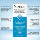 Nizoral Anti Dandruff Shampoo with 1% Ketoconazole, Clean Fresh Scent 7 fl oz - Missing Box