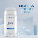 Secret Clinical Strength Solid Antiperspirant & Deodorant 2.6oz - Imperfect Box