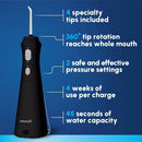 Waterpik Cordless Plus Rechargeable Water Flosser WP-462 Black - Imperfect Box