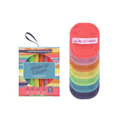 MakeUp Eraser Skincare Set Sunset Boulevard 7ct - New