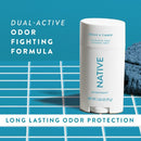 Native Solid Deodorant for Men & Women Ocean & Timber 2.65oz - Imperfect Container
