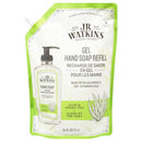 J.R. Watkins Aloe Green Tea Gel Hand Soap Refill Case of 3/34 fz - New
