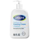 Cetaphil Hydrating Foaming Cream Facial Cleanser Face Wash with Niacinamide 16oz - Imperfect Container Co