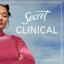 Secret Clinical Strength Invisible Solid Antiperspirant & Deodorant 2.6oz - Imperfect Box