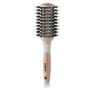 Conair Ceramic Wood Vented Boar Bristle Round Hair Brush Large Barrel All Hair - Imperfect Box