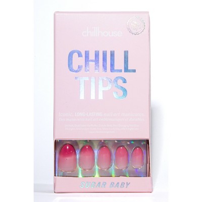 Chillhouse Chill Tips Press-On Nail Set - Design Studio Sugar Baby 24ct - Imperfect Box