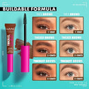 NYX Professional Makeup Thick It Stick It Brow Gel Mascara Auburn 0.03 fl oz - Imperfect Box