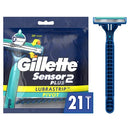 Gillette Sensor2 Plus Pivoting Head Disposable Razors 21ct - Missing Box