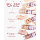 Makeup Revolution Bright Light Face Glow Highlighter Lustre Medium Light 0.77 fl oz - New