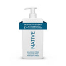 Native Sea Salt & Cedar  2-in-1 Shampoo & Conditioner  16.5 fl oz - New