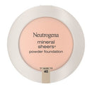 Neutrogena Mineral Sheers Compact Powder Foundation 40 Nude 0.34oz - New