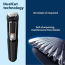 Philips Norelco Series 3000 Multigroom All-in-One Men's Rechargeable Electric Trimmer with 13 Attachments MG3740/40 - Imperfect Box