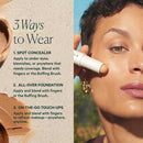 Well People Supernatural Complexion Stick Foundation + Concealer 26 Medium Warm 0.28oz - Imperfect Box