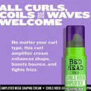 TIGI Bed Head Curls Rock Amplifier Mega Shaping Cream 3.82 fl oz - Imperfect Container