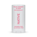 Native Solid Deodorant Wild Cherry; Yuzu 2.65oz - New
