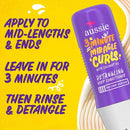 Aussie 3 Minutes Miracle Curls Detangling Deep Conditioner  8 fl oz - New