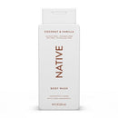 Native Body Wash Coconut Vanilla Sulfate Free 18 fl oz- Imperfect Container