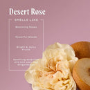 Being Frenshe Melting Body Balm Desert Rose 6 oz Jar - New