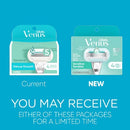 Venus Deluxe Smooth Sensitive Women & Razor Blade Refills 4ct - Missing Box