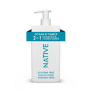 Native Ocean Timber Moisturizing 2-in-1 for Men & Women 16.5 fl oz - New