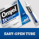Orajel 3x Medicated Mouth Sores Gel 0.42oz - New