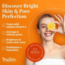 TruSkin Liquid Exfoliant with Vitamin C 4.2 fl oz - New