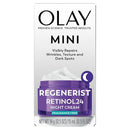 Olay Regenerist Retinol 24 + Peptide Night Face Moisturizer Mini Size 0.5oz - New