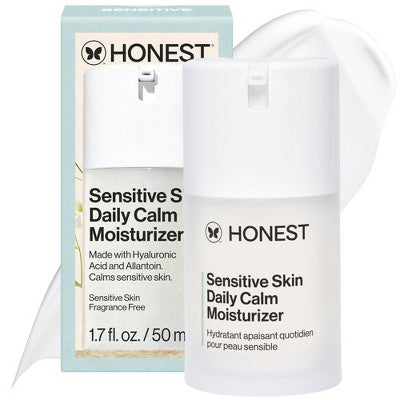Honest Beauty Sensitive Skin Daily Calm Moisturizer 1.7 fl oz - Imperfect Box