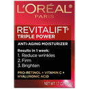 L'Oreal Paris Revitalift Triple Power Deep-Acting Face Moisturizer 1.7oz - Imperfect Box