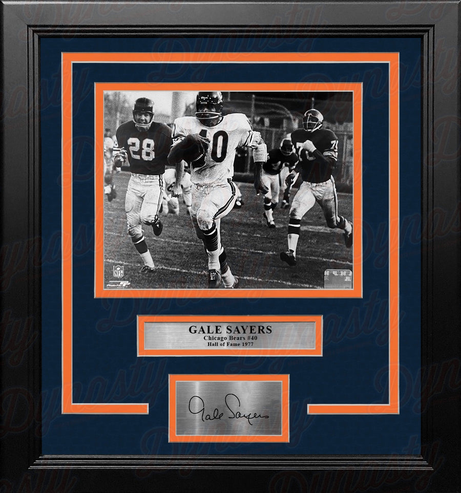 Gale Sayers in Action Chicago Bears 8