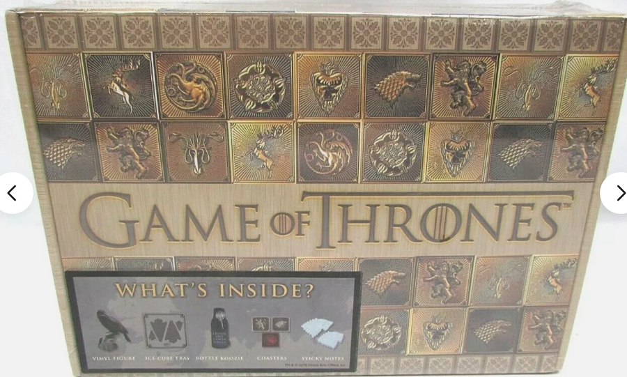 Game of Thrones Culture Fly Collector's Box Brand New & Sealed W/Vinyl Figure