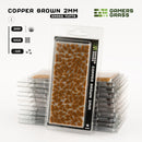 Gamers Grass Tufts: Copper Brown 2mm- Wild