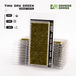 Gamers Grass Tufts: Dry Green- Tiny