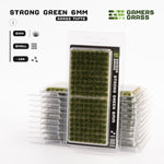 Gamers Grass Tufts: Strong Green 6mm - Small