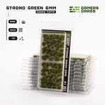 Gamers Grass Tufts: Strong Green 6mm - Wild