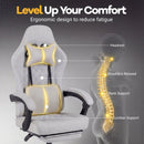 Gaming Chair Height Adjustable Computer Chair with Headrest Video Game Chair