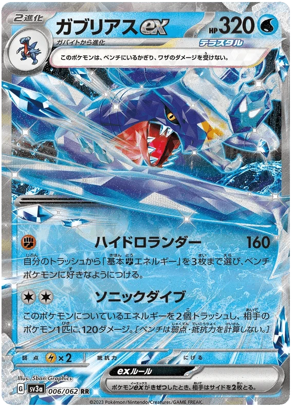 Garchomp ex (006/062) [Raging Surf]