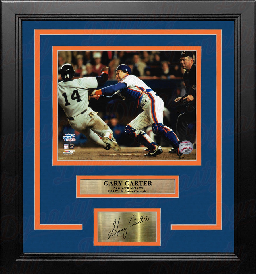 Gary Carter 1986 World Series New York Mets 8