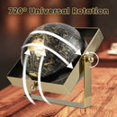 Geographic 6/ 8/ 10 Inch World Globe with Clear Printing and Square Frame