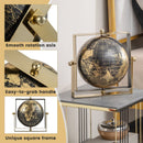 Geographic 6/ 8/ 10 Inch World Globe with Clear Printing and Square Frame