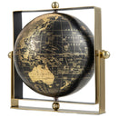 Geographic 6/ 8/ 10 Inch World Globe with Clear Printing and Square Frame