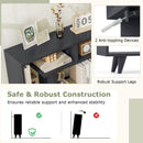Geometric Bookcase with Anti-Tipping Kit and Storage Shelving Unit