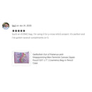 GetBullish Out of Patience with Disappointing Men Feminist Canvas Zipper Pouch 9.5" x 7" | Cosmetics Bag or Pencil Case