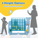 Giant 4-in-a-Row Game Set with Ring Toss and Basketball