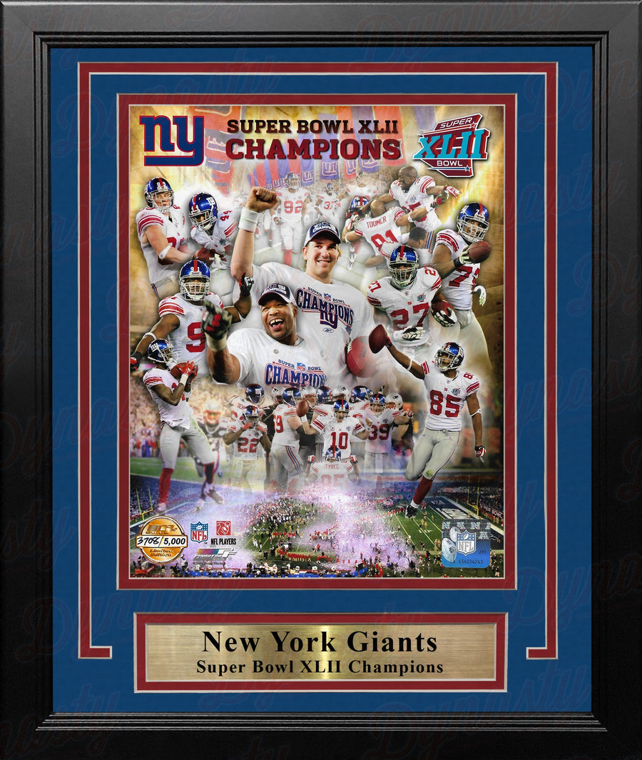 New York Giants Super Bowl XLII Champions 8