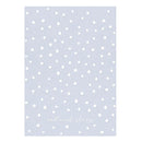 Eat and Sleep Dotted Blue Tea Towel | Extra Large 20" W x 27.5" L | In a Gift Box! | Gift for Her