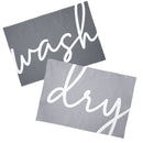 Set of 2 Wash Dry Boxed Tea Towels | Flour Sack Cotton | Gift for Her Gift for Him